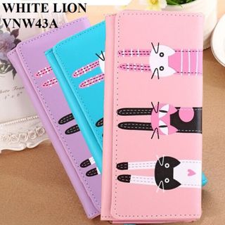 VÍ NỮ 3 CON MÈO - MÀU PHÁT NGẪU NHIÊN