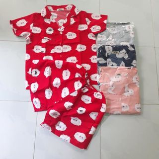 ĐỒ BỘ SORT HỌA TIẾT HOA MẶC BAO MÁT AH