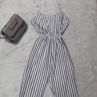 JUMSUIT HAI DÂY SỌC THỜI TRANG AH