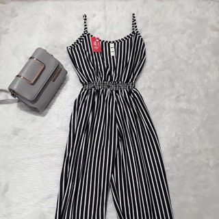 JUMSUIT HAI DÂY SỌC THỜI TRANG AH