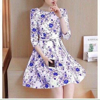VÁY HOA XÒE TAY LỠ XINH LUNG LINH AH