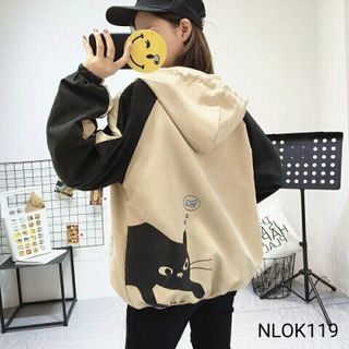 ÁO KHOÁC DÙ PHỐI MÀU MIU
