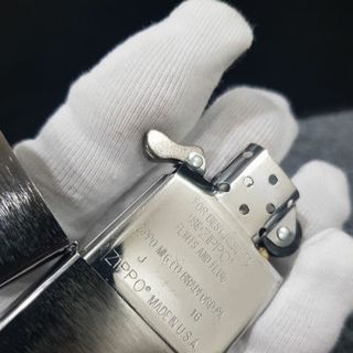 Zippo Bạc Phay Xước