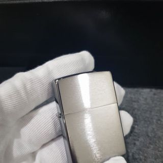 Zippo Bạc Phay Xước