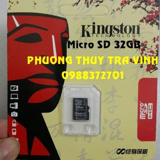 Thẻ nhớ 32GB micro sd Kingston giá sỉ