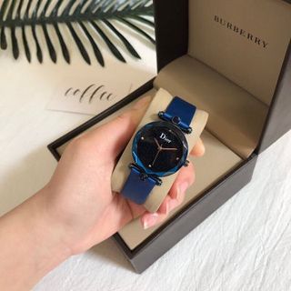 đồng hồ dây da lộn nữ tính