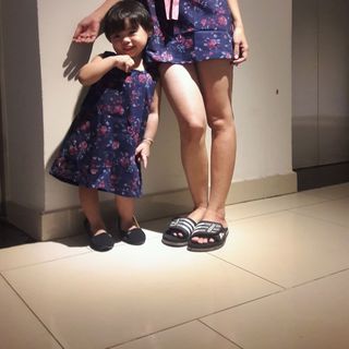 set mẹ bé jean hoa