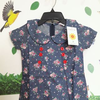 đầm bé cổ senin hoa