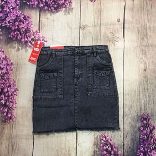 Chân váy bò chất co dãn đẹp