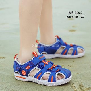 Bán buôn bán sỉ giày dép trẻ em - Dép Sandal bé trai SD33 giá sỉ