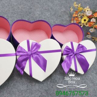 BỘ HỘP ĐỰNG QUÀ TRÁI TIM