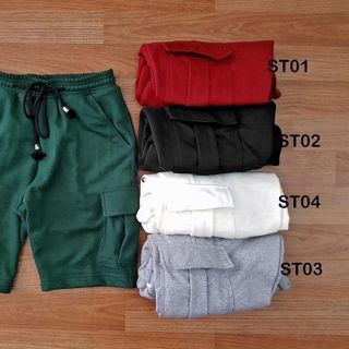 QUẦN SHORT NỈ TÚI HỘP