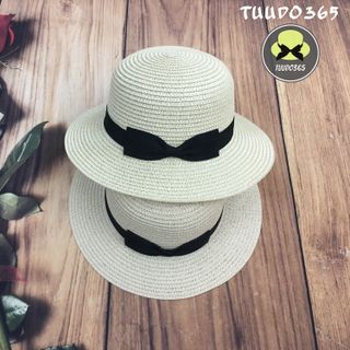 Nón Nữ Nơ Đen Sành Điệu