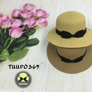 Nón Nữ Nơ Đen Sành Điệu