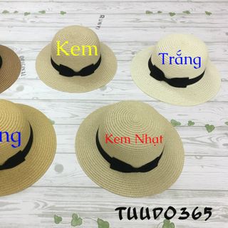Nón Nữ Nơ Đen Sành Điệu
