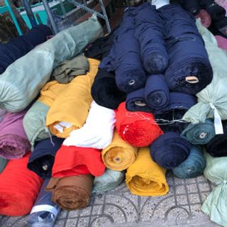 Vải tole lanh trơn các màu