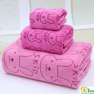 Bộ 3 sét khăn thái Kiba Thái Lan cho gia đình