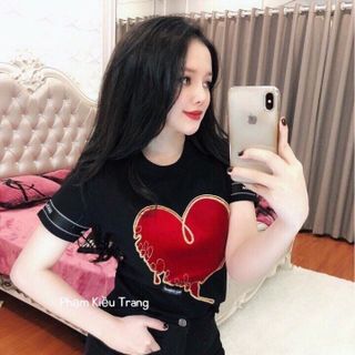 ÁO THUN THÁI FORM RỘNG TRÁI TIM