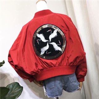 ÁO KHOÁC NỮ HẠC THÊU