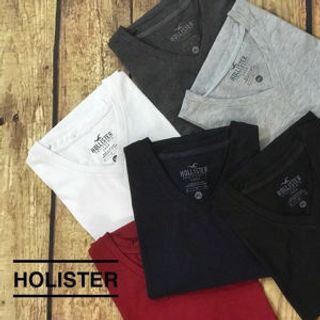 ÁO THUN CỔ TIM TAY NGẮN