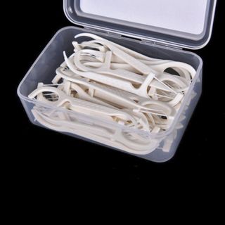 Tăm chỉ nha khoa ORALTANA Hộp nhựa 50 cái