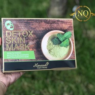 Detoc skin mask Tặng cám collagen hoặc cọ bạch tuột hoặc mua 2 được tặng bịch cám 210k hoặc cọ đắp mặt nạ hoặc bộ chén cọ