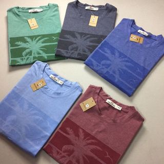 ÁO THUN CỔ TRÒN CÂY DỪA