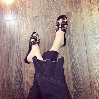 dep nữ đính phụ kiện