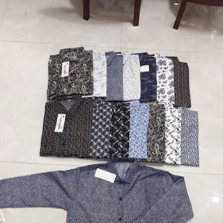 ÁO SƠMI INHỌA TIẾT ĐỦ HÌNH DẠNG