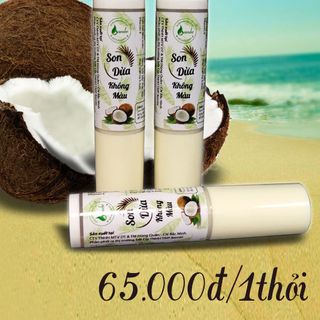Son dừa không màu