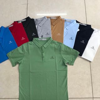 Áo thun nam cổ trụ