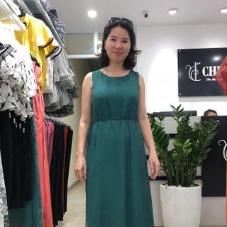 Đầm xòe sát nách -C63T18H079-NS22