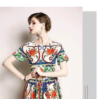 ĐẦM XÒE HỌA TIẾT HOA
