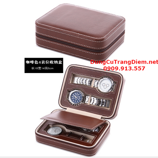 Hộp đựng đồng hồ du lịch 4 chiếc