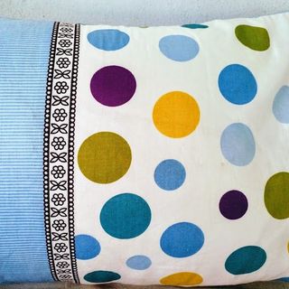 GỐI NẰM KÈM VỎ COTTON CHO BÉ 3040CM