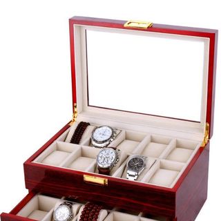 Hộp đựng đồng hồ 20 chiếc gỗ