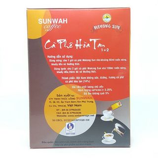 Cà phê hòa tan MeKong Sun 12 20x16g