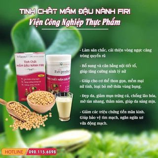 tinh chất mầm đậu nành Firi bộ công thương giá sỉ