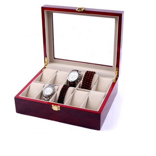 Hộp đựng đồng hồ gỗ 10 chiếc