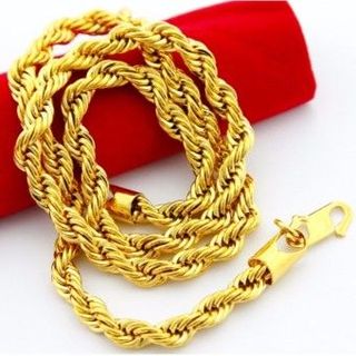 Dây chuyền xoán mạ vàng