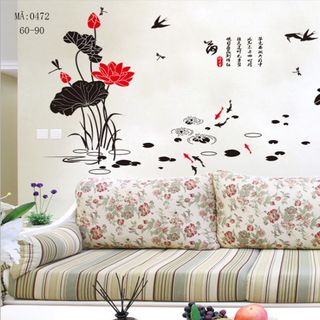 DECAL CHI TIẾT SEN ĐEN