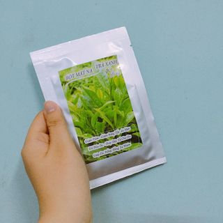 Bột mặt nạ trà xanh gói mini