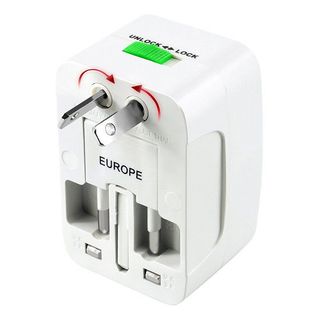 Ổ cắm du lịch đa năng có 02 cổng USB