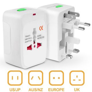 Ổ cắm du lịch đa năng có 02 cổng USB