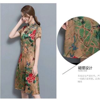 ĐẦM SUÔNG CỔ TÀU HỌA TIẾT
