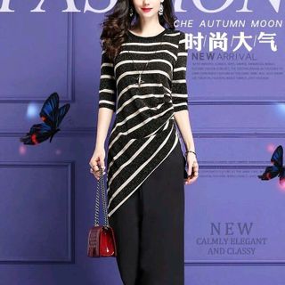 SET ÁO SỌC DÀI QUẦN