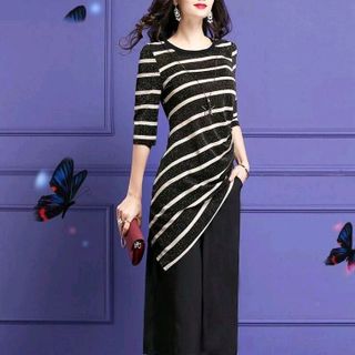 SET ÁO SỌC DÀI QUẦN