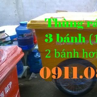 Thùng rác 660 lít giá sỉ- xe gom rác 660 lít giá rẻ