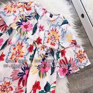 Đầm Lụa hoa QC