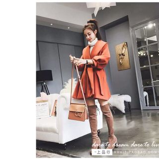 ÁO KHOÁC FORM DÀI HÀN QUỐC TAY PHỒNG